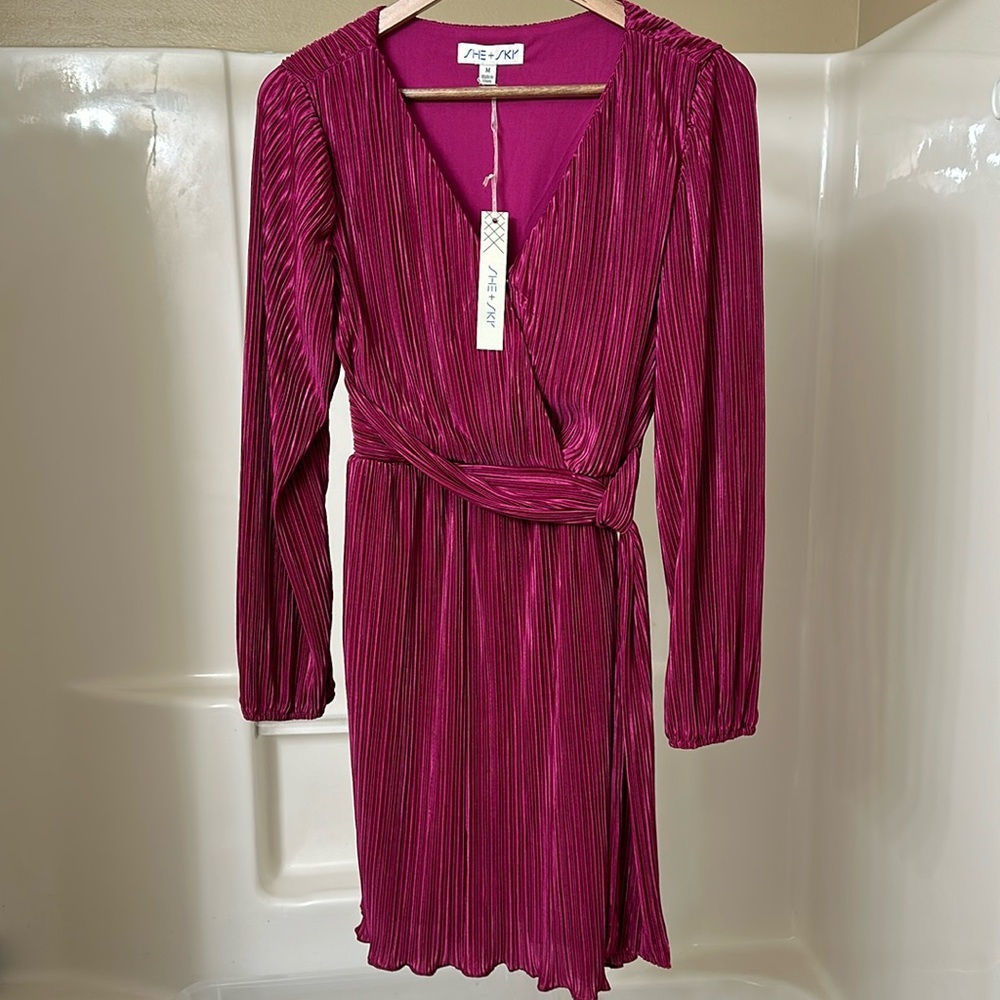 She+Sky Amethyst/Magenta Dress NWT from MyEllement